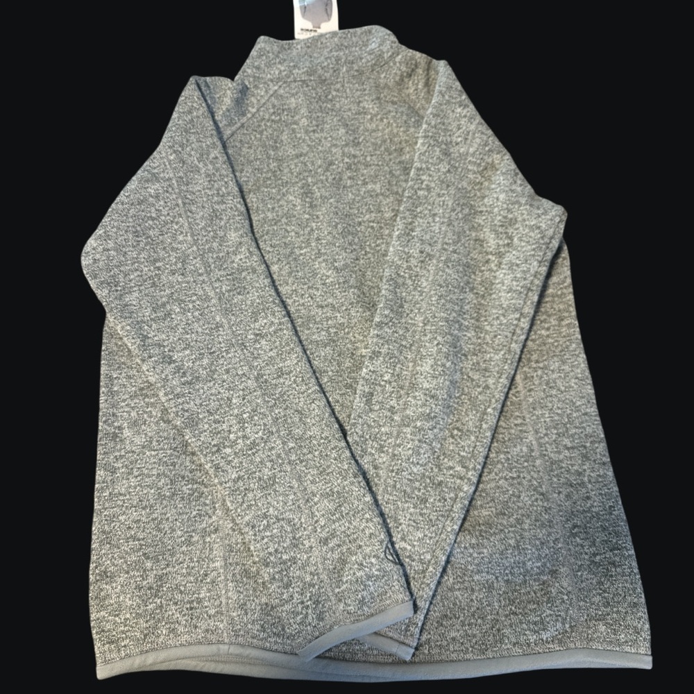 Ladies sweater. 1/4 zip. New. Size L
